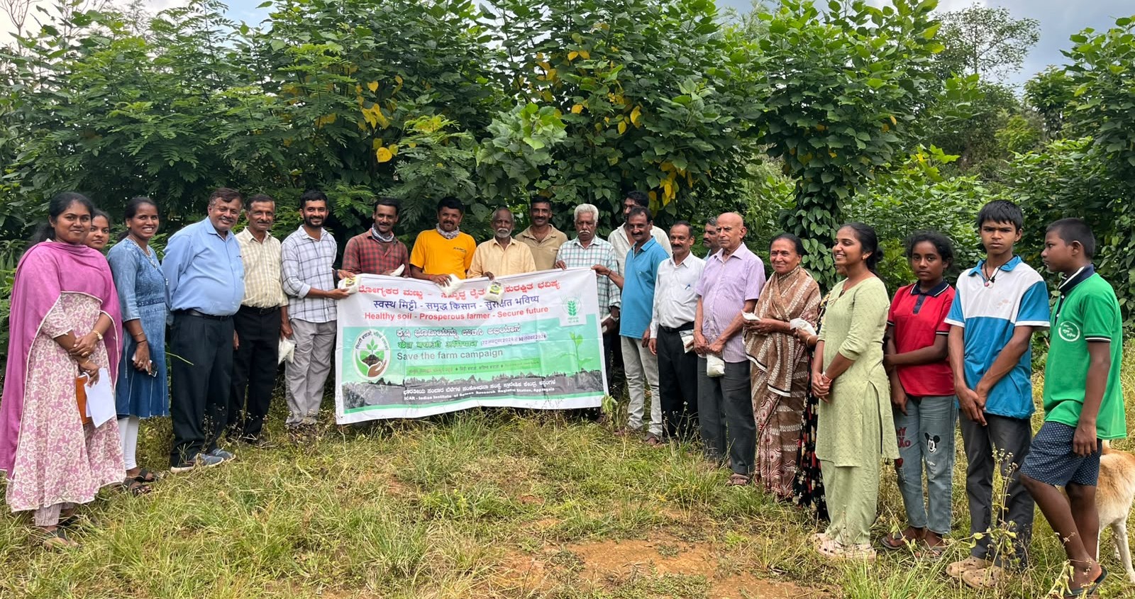 ICAR-IISR Organizes Khet Bachaao Abhiyaan at Hemmathalu, Kodagu