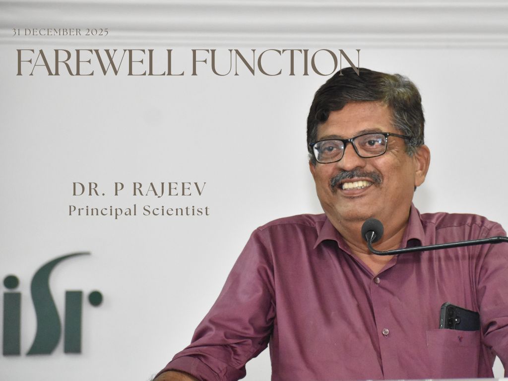 Superannuation of Dr. P Rajeev