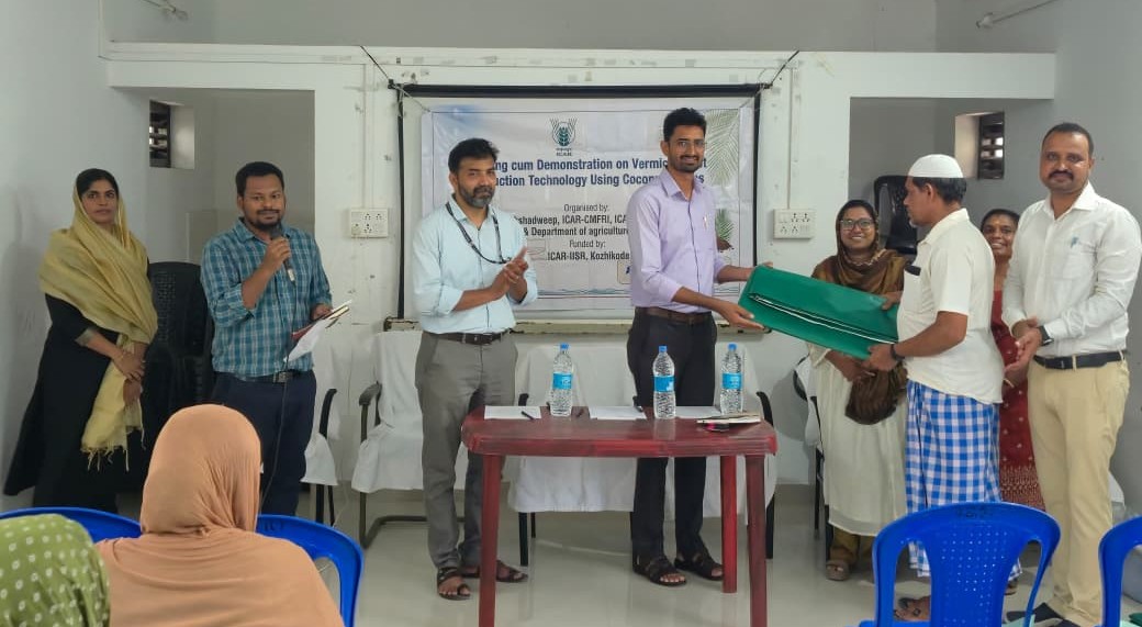 ICAR-IISR Conducts Training Programmes for Farmers in Lakshadweep