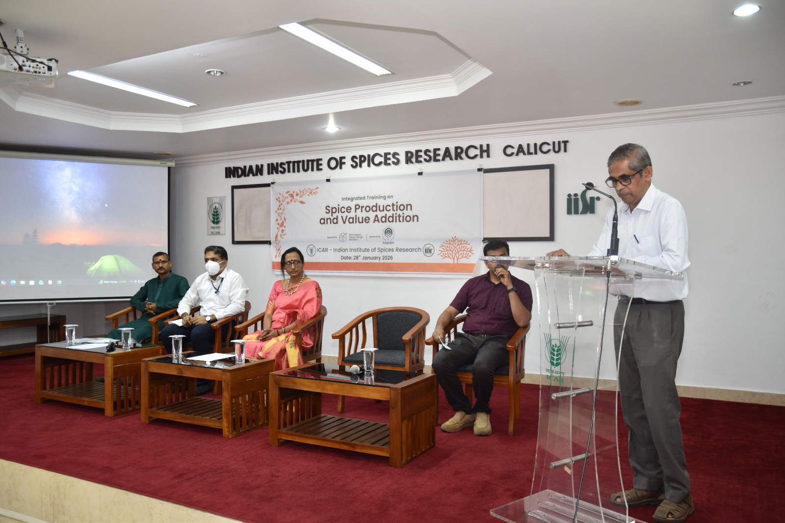 Training programme session